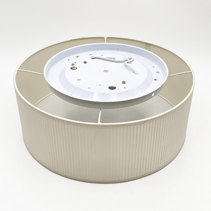 Brilagi - Loftlampe SIRIJA MODERN 2xE27/60W/230V Ø 35 cm cremefarvet