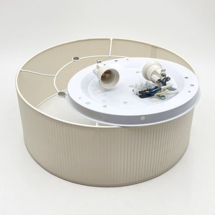 Brilagi - Loftlampe SIRIJA MODERN 2xE27/60W/230V Ø 35 cm cremefarvet