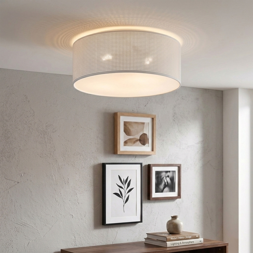 Brilagi - Loftlampe SIRIJA MODERN 2xE27/60W/230V Ø 35 cm hvid