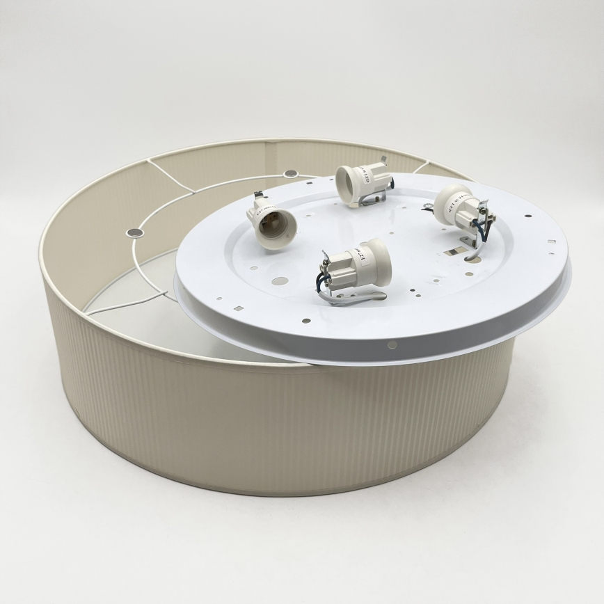 Brilagi - Loftlampe SIRIJA MODERN 4xE27/60W/230V Ø 45 cm cremefarvet