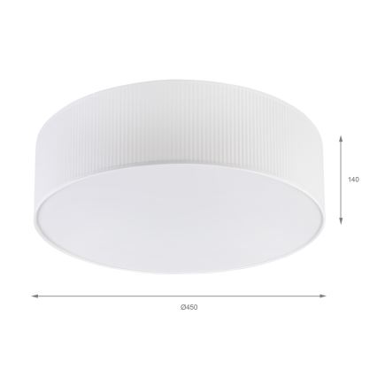 Brilagi - Loftlampe SIRIJA MODERN 4xE27/60W/230V Ø 45 cm hvid