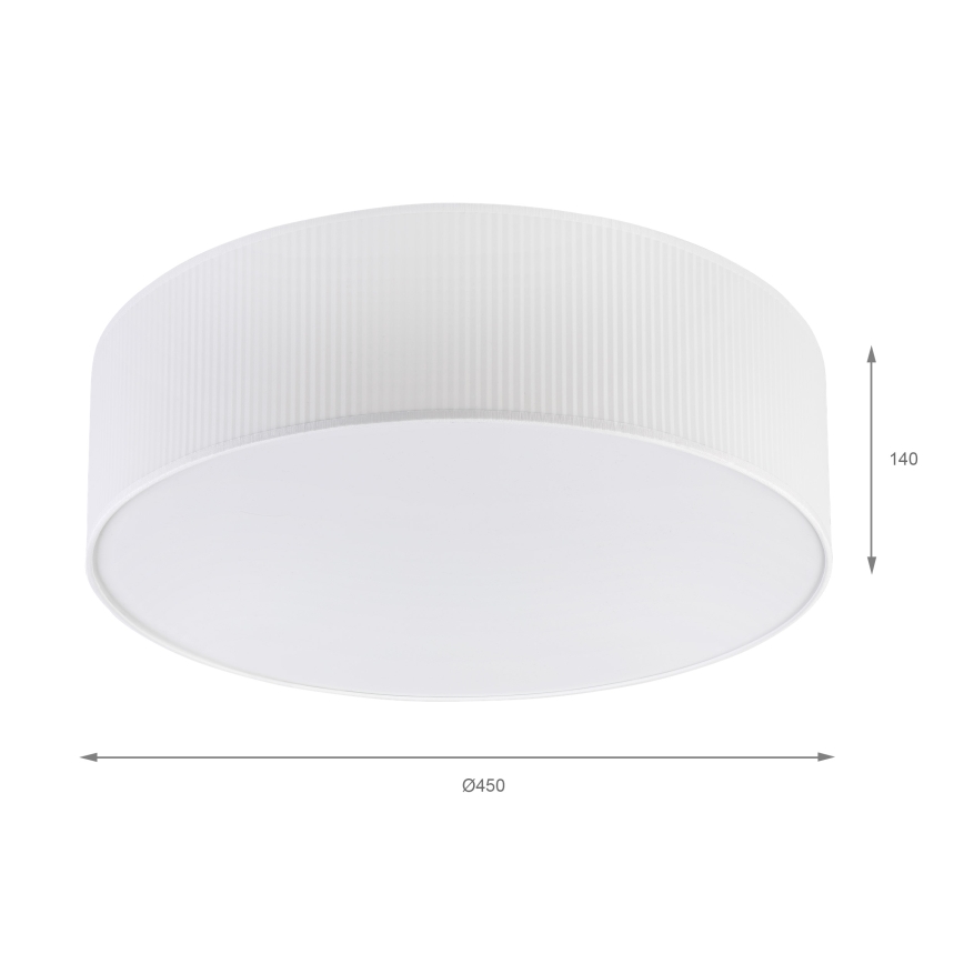 Brilagi - Loftlampe SIRIJA MODERN 4xE27/60W/230V Ø 45 cm hvid