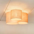 BRILAGI - Loftlampe SNAKE 3xE27/15W/230V 50x57 cm grå/creme