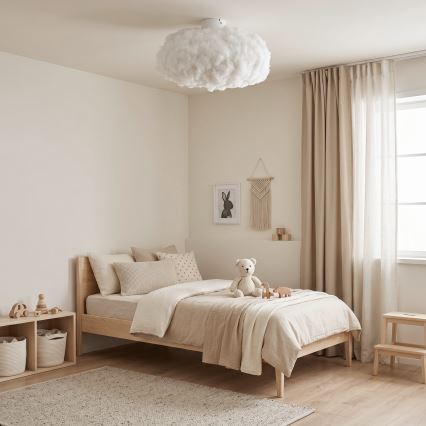 Brilagi - Loftlampe SOLEAIR 1xE27/40W/230V Ø 45 cm hvid