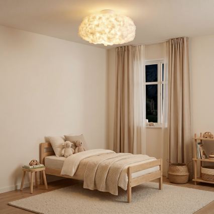 Brilagi - Loftlampe SOLEAIR 1xE27/40W/230V Ø 45 cm hvid