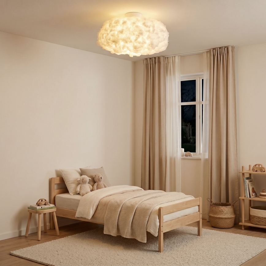 Brilagi - Loftlampe SOLEAIR 1xE27/40W/230V Ø 45 cm hvid