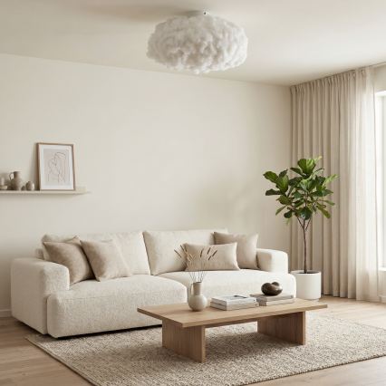 Brilagi - Loftlampe SOLEAIR 1xE27/40W/230V Ø 45 cm hvid
