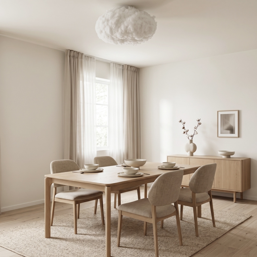 Brilagi - Loftlampe SOLEAIR 2xE27/40W/230V Ø 60 cm hvid