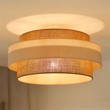 Brilagi - Loftlampe SPACE LIGHT 1xE27/15W/230V diameter 50 cm beige/cremefarvet