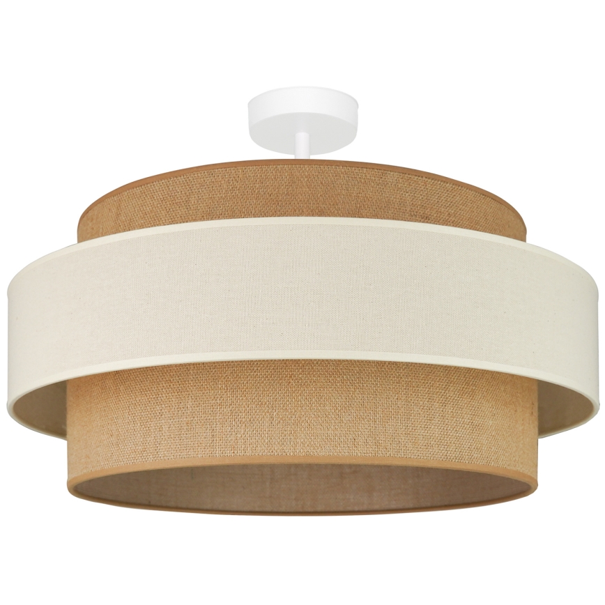 Brilagi - Loftlampe SPACE LIGHT 1xE27/15W/230V diameter 50 cm beige/cremefarvet