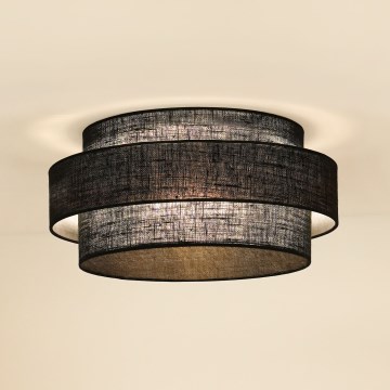 Brilagi - Loftlampe SPACE YUTE LED/12W/230V diameter 50 cm 3000K/4000K/6400K sort