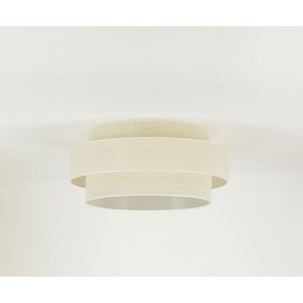 Brilagi - Loftlampe SPACE YUTE LED/12W/230V diameter 50 cm 3000K/4000K/6400K cremefarvet