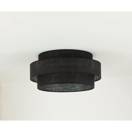 Brilagi - Loftlampe SPACE YUTE LED/12W/230V diameter 50 cm 3000K/4000K/6400K sort