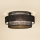 Brilagi - Loftlampe SPACE YUTE LED/12W/230V Ø 50 cm 3000K/4000K/6400K sort