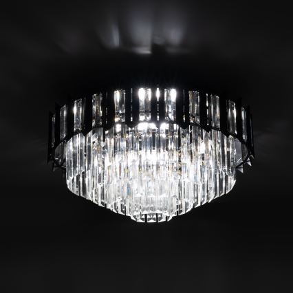 BRILAGI - Loftlampe SPECTRA, 5 x E14/40W/230V, Ø 48 cm, sort