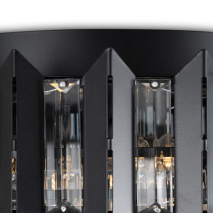 BRILAGI - Loftlampe SPECTRA, 5 x E14/40W/230V, Ø 48 cm, sort