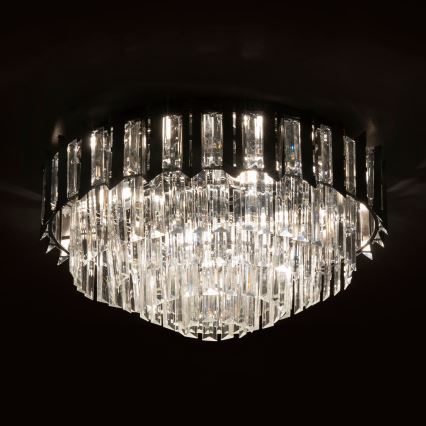 BRILAGI - Loftlampe SPECTRA 5xE14/40W/230V Ø 48 cm blank krom
