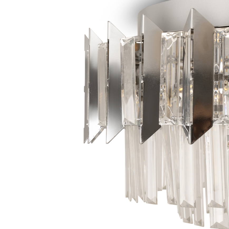 BRILAGI - Loftlampe SPECTRA 5xE14/40W/230V Ø 48 cm blank krom