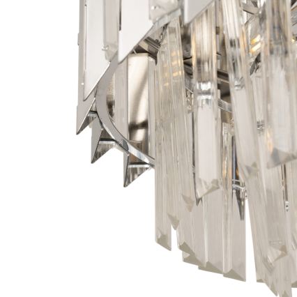 BRILAGI - Loftlampe SPECTRA 5xE14/40W/230V Ø 48 cm blank krom