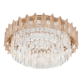 Brilagi - Loftlampe SPECTRA 5xE14/40W/230V Ø 48 cm guldfarvet