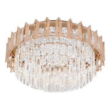 Brilagi - Loftlampe SPECTRA 5xE14/40W/230V Ø 48 cm guldfarvet