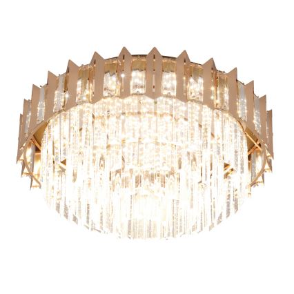 Brilagi - Loftlampe SPECTRA 5xE14/40W/230V Ø 48 cm guldfarvet