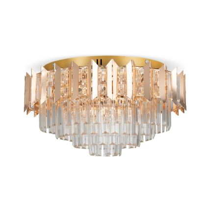 BRILAGI - Loftlampe SPECTRA 5xE14/40W/230V Ø 48 cm guldfarvet