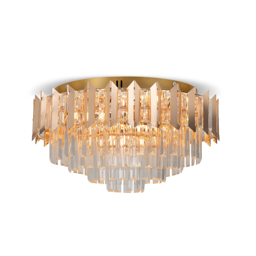 BRILAGI - Loftlampe SPECTRA 5xE14/40W/230V Ø 48 cm guldfarvet