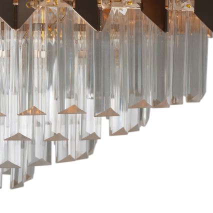 BRILAGI - Loftlampe SPECTRA 5xE14/40W/230V Ø 48 cm guldfarvet