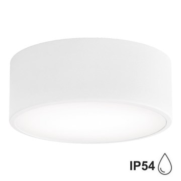 Brilagi - Loftlampe til badeværelse CLARE 1xE27/24W/230V diameter 20 cm IP54 hvid