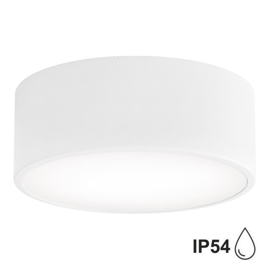 Brilagi - Loftlampe til badeværelse CLARE 1xE27/24W/230V diameter 20 cm IP54 hvid