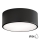 Brilagi - Loftlampe til badeværelse CLARE 1xE27/24W/230V diameter 20 cm IP54 sort