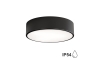 Brilagi - Loftlampe til badeværelse CLARE 2xE27/24W/230V diameter 30 cm sort IP54