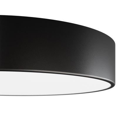 Brilagi - Loftlampe til badeværelse CLARE 2xE27/24W/230V diameter 30 cm sort IP54