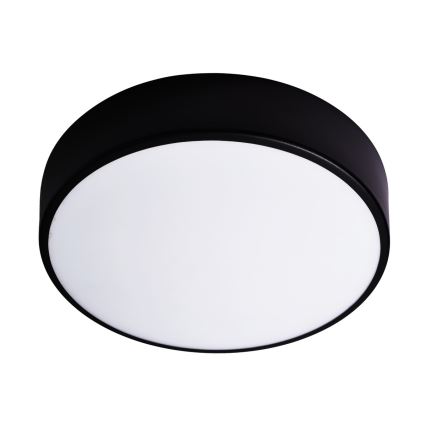 Brilagi - Loftlampe til badeværelse CLARE 3xE27/24W/230V diameter 40 cm sort IP54