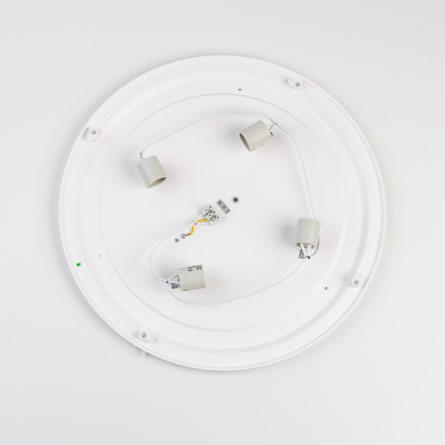 Brilagi - Loftlampe til badeværelse POOL 4xE27/15W/230V Ø 50 cm IP54 sort