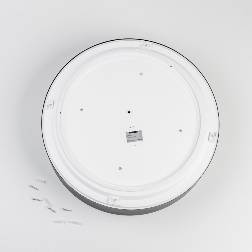 Brilagi - Loftlampe til badeværelse POOL 4xE27/15W/230V Ø 50 cm IP54 sort