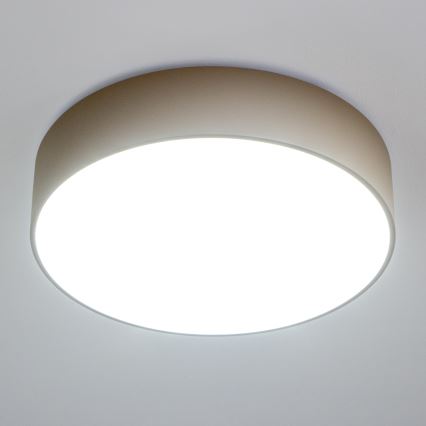 Brilagi - Loftlampe til badeværelset POOL 4xE27/15W/230V Ø 50 cm IP54 beige