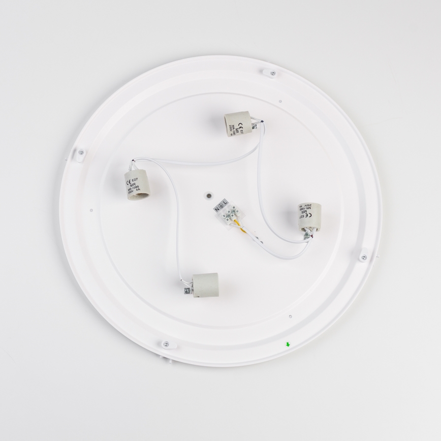 Brilagi - Loftlampe til badeværelset POOL 4xE27/15W/230V Ø 50 cm IP54 beige