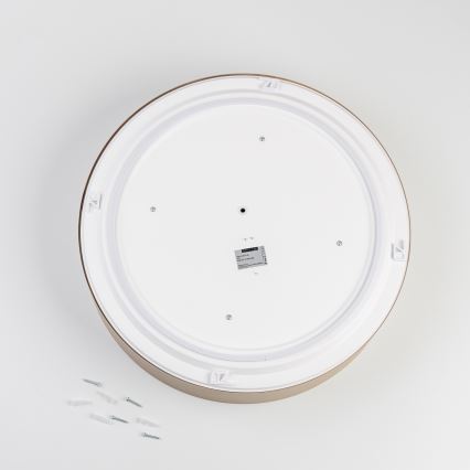 Brilagi - Loftlampe til badeværelset POOL 4xE27/15W/230V Ø 50 cm IP54 beige