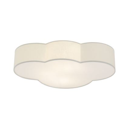 Brilagi - Loftlampe til børn NIMBUS 4xE27/15W/230V grå