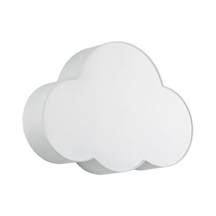 Brilagi - Loftlampe til børn NIMBUS 4xE27/15W/230V grå