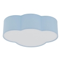 Brilagi - Loftlampe til børn NIMBUS MINI 2xE27/15W/230V 31x43 cm blå