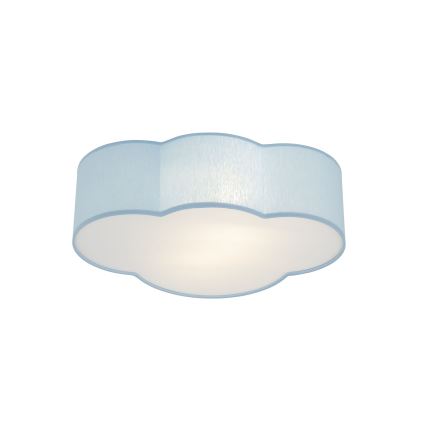 Brilagi - Loftlampe til børn NIMBUS MINI 2xE27/15W/230V 31x43 cm blå