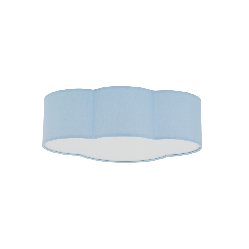 Brilagi - Loftlampe til børn NIMBUS MINI 2xE27/15W/230V 31x43 cm blå