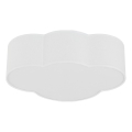 Brilagi - Loftlampe til børn NIMBUS MINI 2xE27/15W/230V 31x43 cm hvid