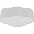 Brilagi - Loftlampe til børn NIMBUS MINI 2xE27/15W/230V grå