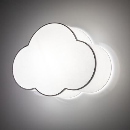 Brilagi - Loftlampe til børn NIMBUS MINI 2xE27/15W/230V hvid