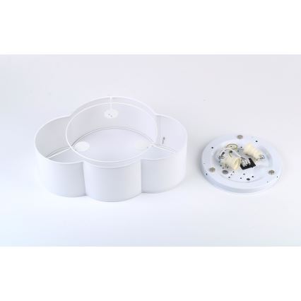 Brilagi - Loftlampe til børn NIMBUS MINI 2xE27/15W/230V hvid