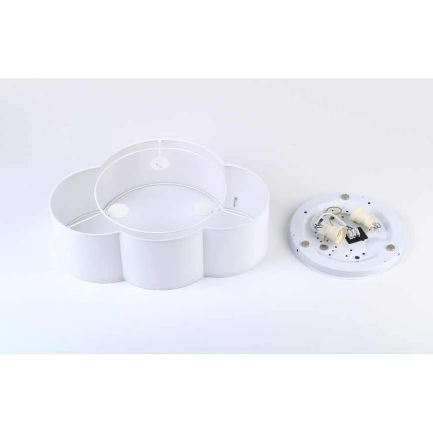 Brilagi - Loftlampe til børn NIMBUS MINI 2xE27/15W/230V hvid